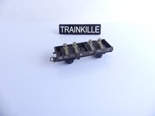 JOUEF WAGON PLAT PORTE VERRINS + 4 VERRINS POUR GRUE COCKERILL