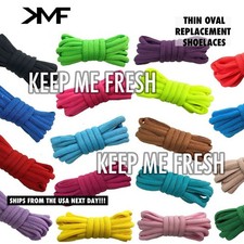 Thin Oval Slim Asics Athletic Shoelaces Replacement Laces Buy 2 Get 1 Free