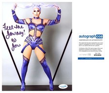 JAN SPORT SIGNED RUPAUL’s DRAG RACE DRAG QUEEN 8x10 PHOTO - ACOA COA