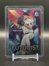 2021 Bowman Futurist Emerson Hancock Baseball Card Seattle Mariners