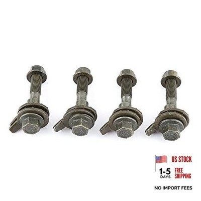 4pcs 14mm Vehicles Steel Four Wheel Alignment Adjustable Camber Kit Cam
