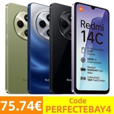 Xiaomi Redmi 14C 8+256GB 6.88 Zoll Smartphone 50MP Kamera Octa Core 5160mAh