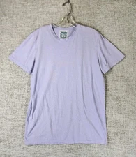Jungmaven Hemp Organic Cotton Blend T-Shirt Womens L Lavender Chest 39"