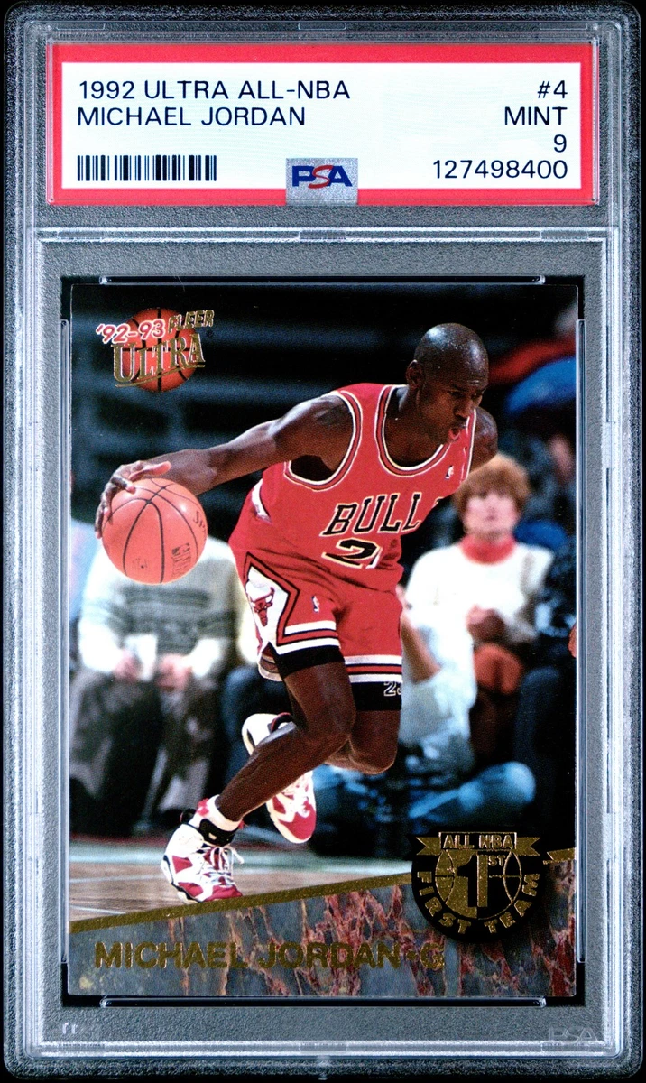 Michael Jordan Basketball Grade 9 1992-93 Season Sports Trading