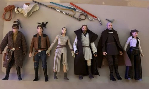 Star Wars Vintage Collection Lot Hasbro Count Dooku Obi Wan Kenobi Solo Vandor