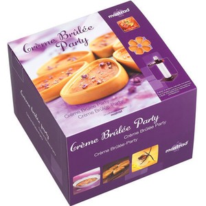 Mastrad Creme Brulee Party Set Includes 6 Dishes Torch