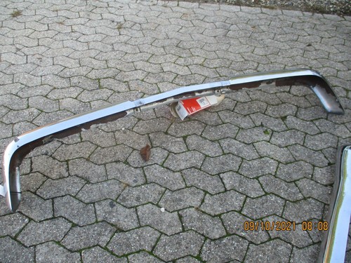 Opel Kapitän P P2.6 Chrom Stoßstange vorne front bumper gebraucht - Bild 9 von 12