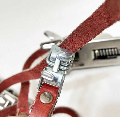 Vintage Marker Elastomat Ski Bindings Made In Germany Metal - 第 18/18 張圖片