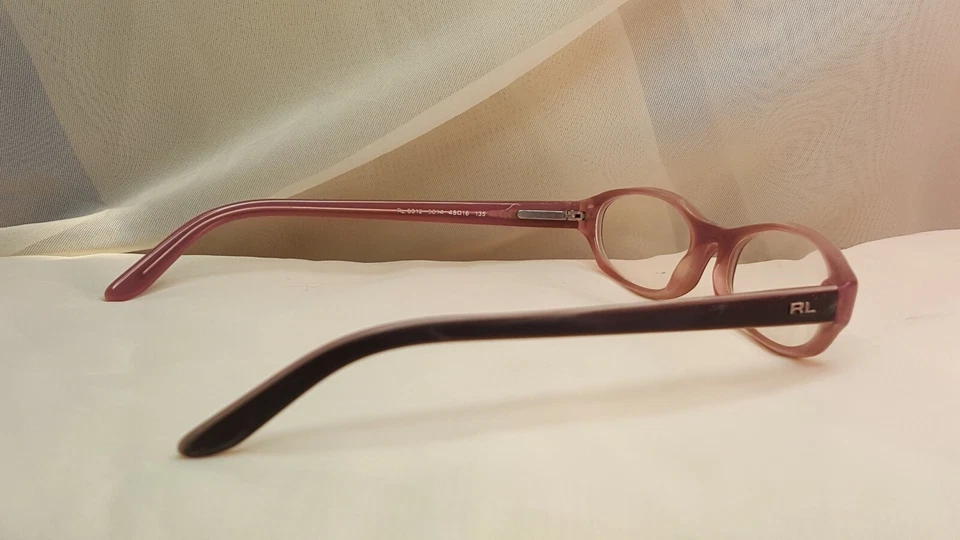 Gafas recetadas Ralph Lauren lavanda dos tonos hechas en Italia 48 16 135 Foto 4 de 4