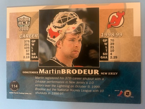 Martin Brodeur New Jersey Devils - Choose From Over 150 Cards - Picture 211 of 281