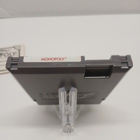 Monopoly (Nintendo NES) CIB Tested Complete Retro 80s Board Game Video Game 