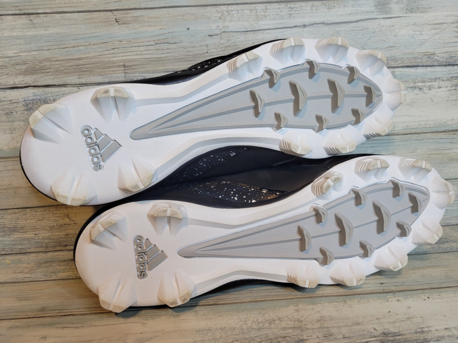 Adidas Adizero Black Football Cleat Men's 12 Baseball