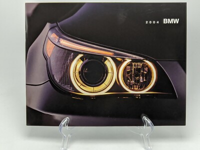 BMW 2004 Sales Brochure Product Catalog 7 6 5 3 Series Z4 M3  X5 X3