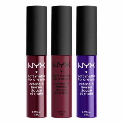 NYX Makeup Soft Matte Lip Cream 3 Piece Set Choose Color