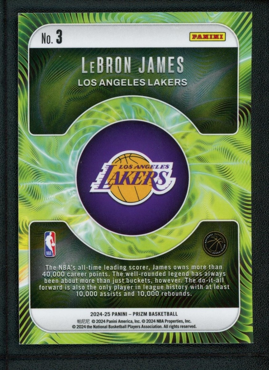 2024-25 LEBRON JAMES PANINI PRIZM FRACTAL | eBay