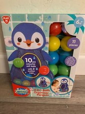 Playgo Toys 2 in 1 Bath Organizer Penguin 6m 