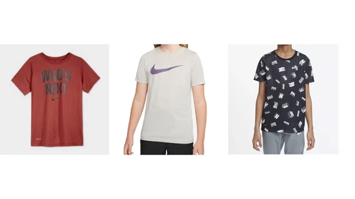 New Nike Dri-Fit Big Boys Graphic Print T-Shirt Pick Size & Color