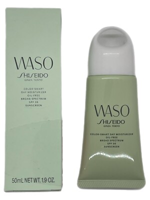 Waso Shiseido Color Smart Day Moisturizer Oil-Free SPF 30 Sunscreen 1.9 fl oz
