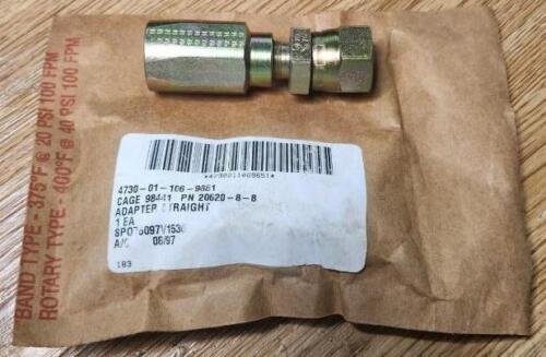 NSN 4730-01-610-9651 PARKER 20620-8-8 COUPLING HALF,QUICK DISCONNECT EW SEALED - Picture 1 of 1