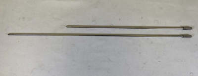 Pair of R. Wolf 8384.76 & 8383.76 Palpation Probes 5mm x 34 & 45cm Graduated Tip