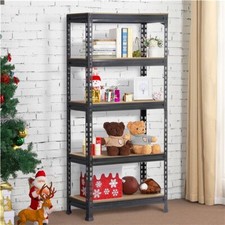 5 Tier Heavy Duty Garage Shelves,Boltless Storage Shelf Shelving Unit for Home