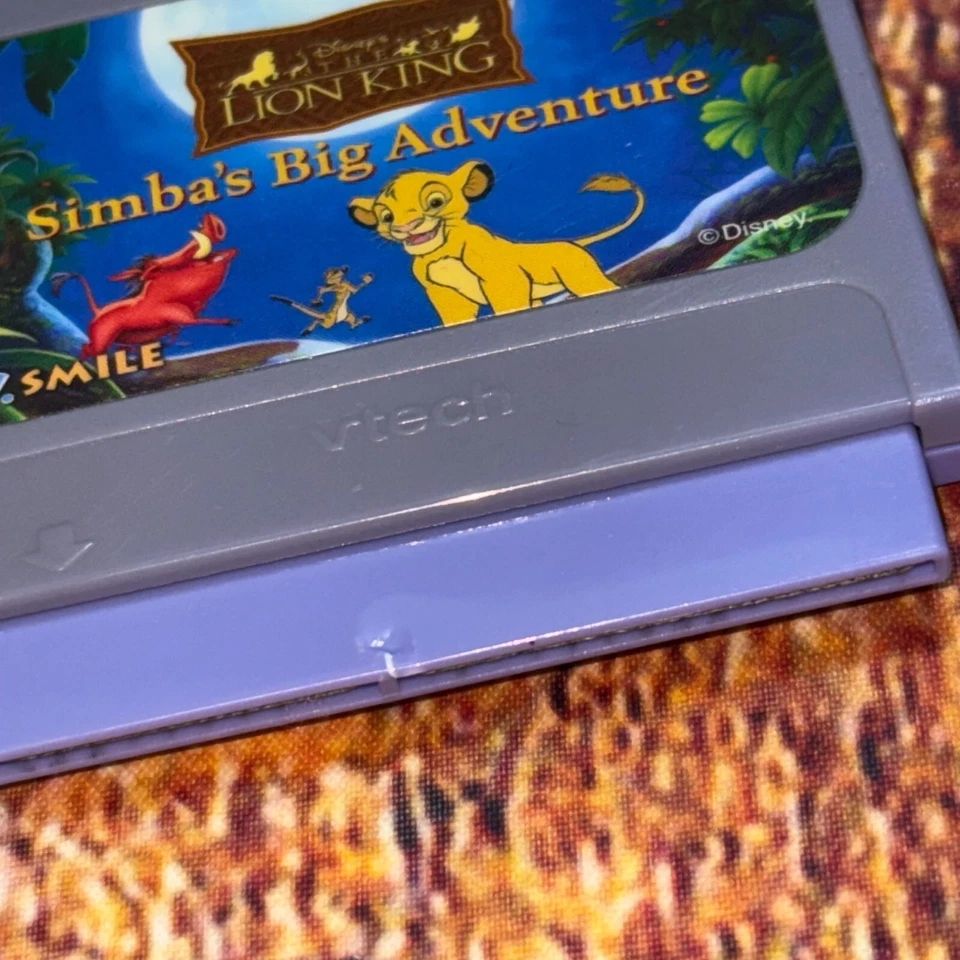 Videojuego interactivo Vtech Vsmile Disney El Rey León Simba's Big Adventure Foto 4 de 4