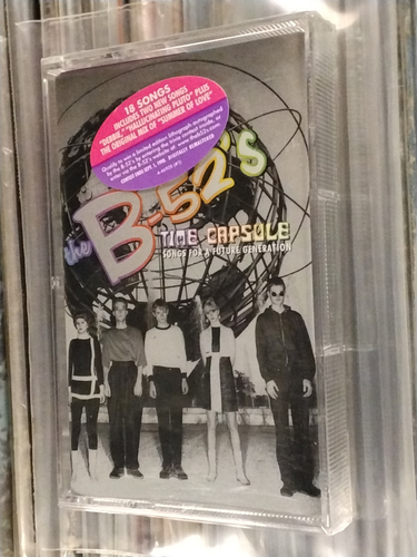 THE B-52'S TIME CAPSULE SONGS FUTURE GENERATION USA HYPE STICKER CASSETTE SEALED