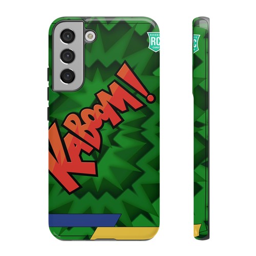 Phone Case, iPhone 16, Samsung Galaxy S24, S25, Green Kaboom Rookie - Picture 250 of 255