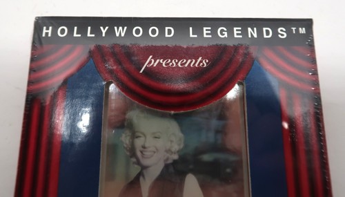 Juego de 4 tarjetas holográficas selladas de colección Marilyn Monroe Hollywood Legends en caja original - Imagen 5 de 10