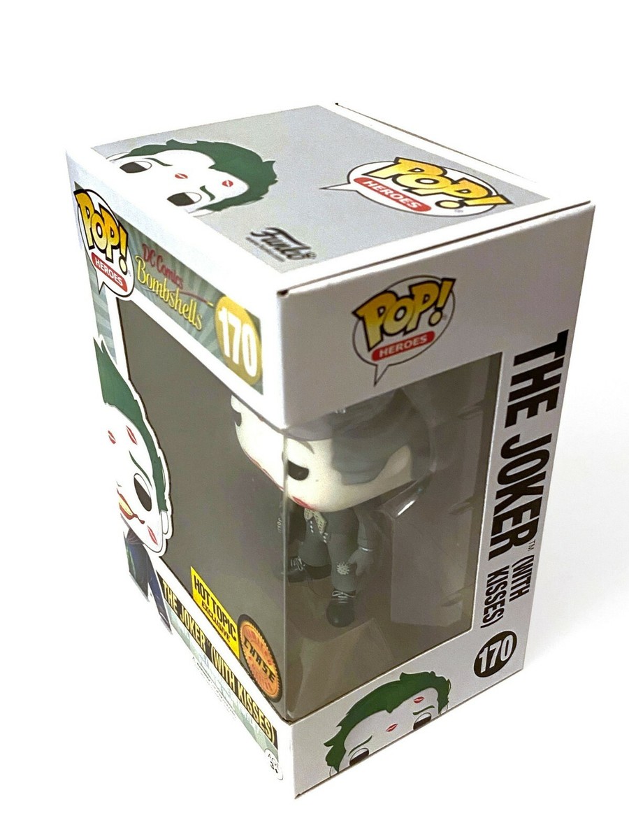 Funko Pop! Bombshells #170 The Joker with Kisses CHASE Hot