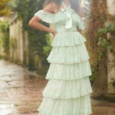 BHLDN Needle & Thread Dress Gown fits size US 6 8 $780