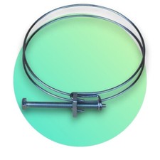 Image of Charnwood 125HC Double Wire Clamp For 125mm Diameter Hose