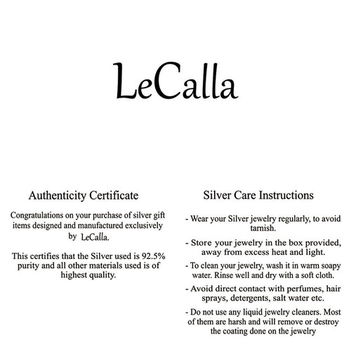 LeCalla 925 Sterling Silver Two Tone Light Weight Hoop Earrings for Women Teen - Picture 31 of 31