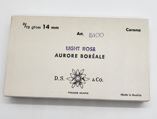 Factory Pack Swarovski Crystal Light Rose AB 14mm Lentil 5100 Beads; 36 Beads - Picture 3 of 3