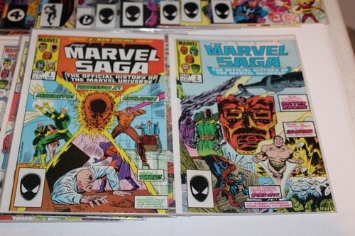 Complete Set Marvel Saga 1-25 NM 1985 X-Men Spider-man Fantastic Four Hulk Thor - Picture 3 of 14