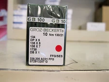 100 Groz-Beckert 134 135X5 DPX5 SY1955 797 Sewing Machine Needles SINGER PFAFF