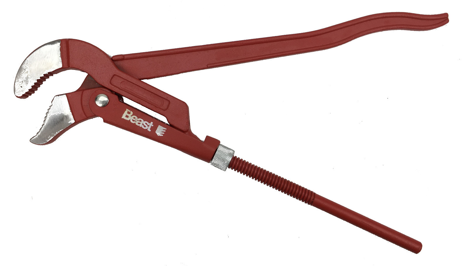 POKM 2 Zoll Rohrzangen Set - 2x Eckrohrzangen Aus Stahl Geschmiedet