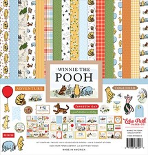 Echo Park WINNIE THE POOH 12x12 Collection Kit Family Scrapbook Planner