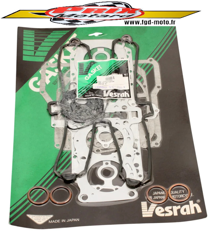 Pochette joints moteur complète Yamaha FZR 750 R 1989 1990 1991 1992 étanchéité Japon