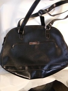 Jaclyn Smith para Mujer Bolso negro hombro bolsillos cierre de cremallera  Id Holder | eBay