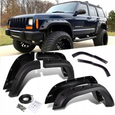 JEEP CHEROKEE XJ 1984 - 2001 SET COMPLETO PARAFANGHI / 8 PEZZI / PASSARUOTA