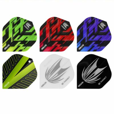     12x TARGET Dart Flights Flys Flügel Flyer Dartflights Standard Sierra No2
