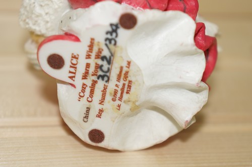 Alice Cozy Warm Wishes Coming Your Way Cherished Teddies MINT #912875 - Picture 6 of 6