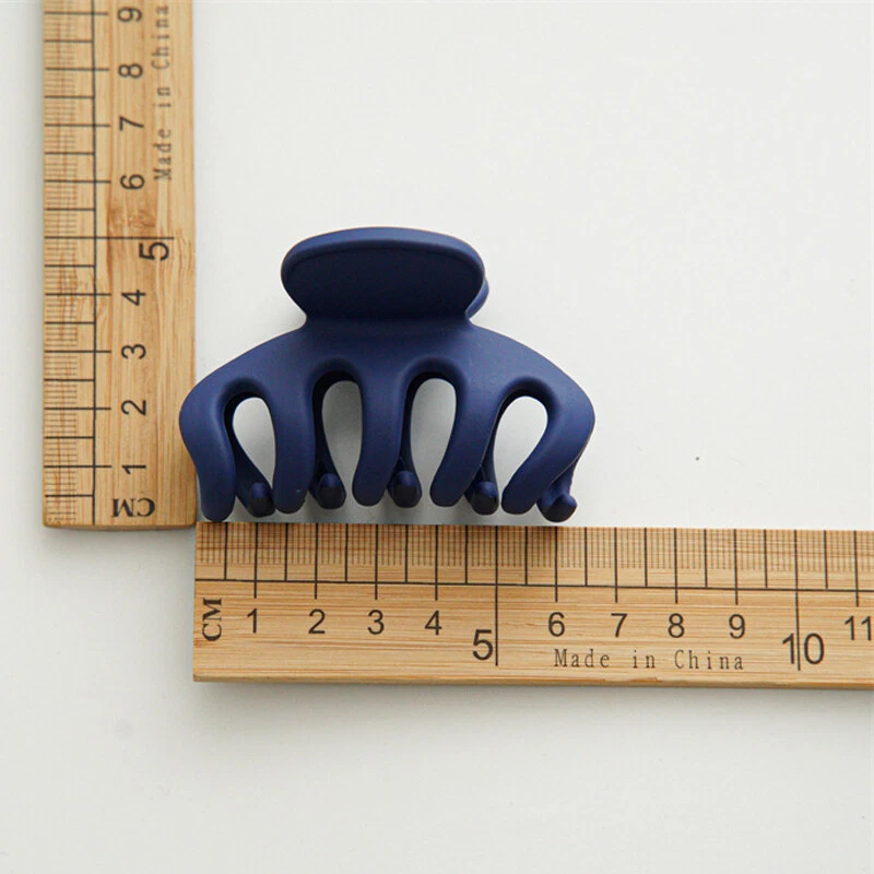 Pinza de pelo acrílica para mujer pinza de tiburón horquilla cangrejo accesorios para el cabello moda Foto 2 de 4