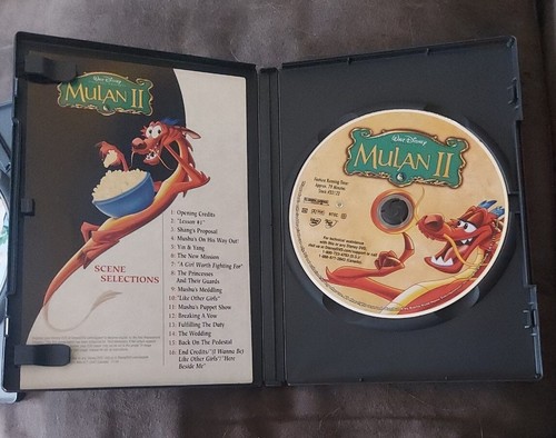 2 Disney DVDs - Lilo&Stitch & Mulan II - Picture 4 of 4