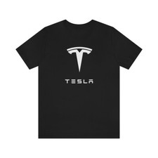 Tesla Shirt - Tesla Logo Shirt - Electric Car - Elon Musk Shirt - S S