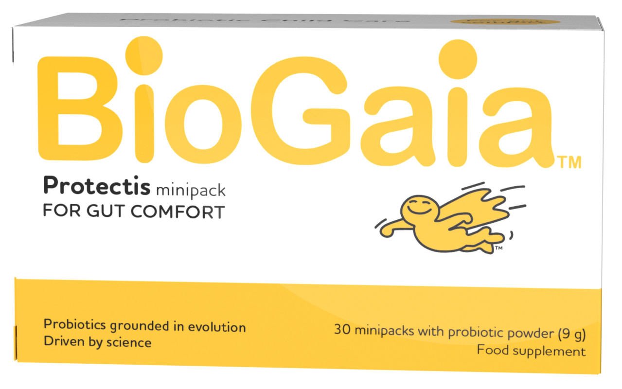 Minipack BioGaia Protectis - probiótico para mejorar la salud intestinal - 10 sobres