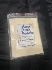 Cross Stitch Fabric Regency Mills Aida 14 Count 12 in. x 18 in. Ivory USA Made