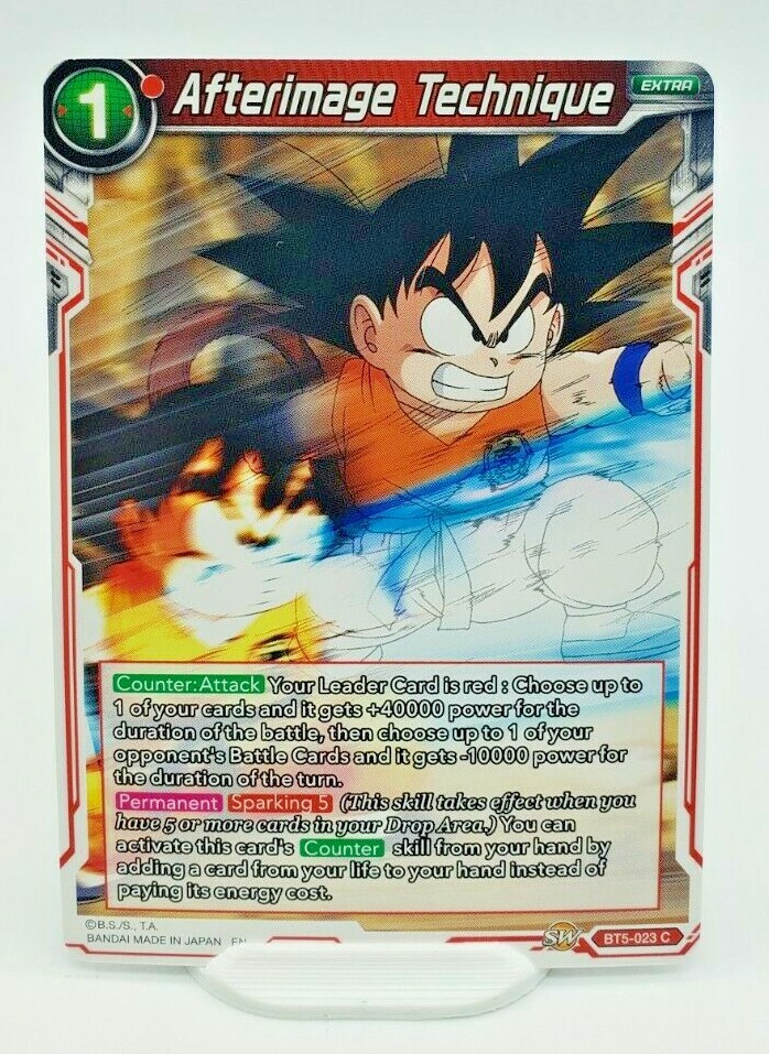Dragon Ball Super TCG Afterimage Technique BT5-023 C Near Mint | eBay