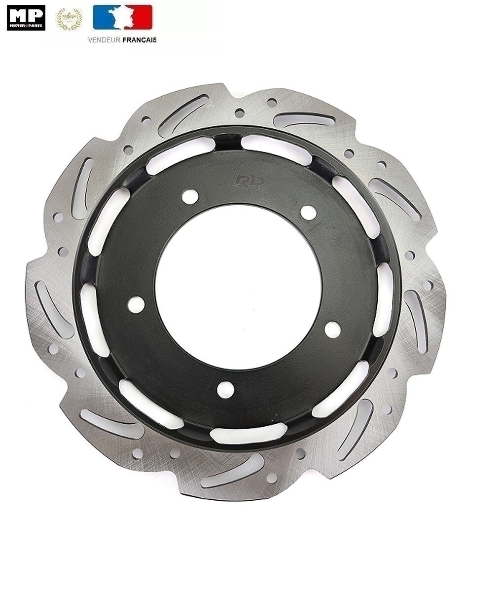Disque de frein avant Ø260 haute friction SYM Jet 14 125 ABS en acier ventilé